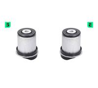 2x OPTIMAL Cuerpo De Eje Trasero Izquierdo Derecho Para Opel Meriva Zafira