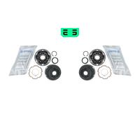 2x OPTIMAL Set Rótulas Eje Motriz Delantero Izquierda Derecha para VW Polo 86C
