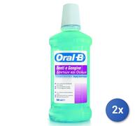 12x Paquete Oral-B Enjuague Bucal 500 Ml. Dientes Y Encías Verde Claro