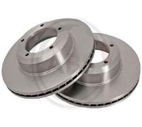 2X Original A.B.S. Disco De Freno 16135 Para Land Rover