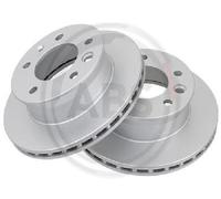 2X Original A.B.S. Disco De Freno 16453 Para Mercedes-Benz VW