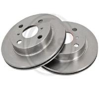 2X Original A.B.S. Disco De Freno 16651 Para Toyota