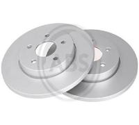 2X Original A.B.S. Disco De Freno 17116 Para Ford Jaguar