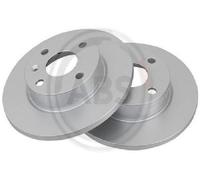 2X Original A.B.S. Disco De Freno 17149 Para Opel