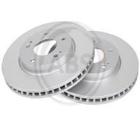 2X Original A.B.S. Disco De Freno 17434 Para Mitsubishi