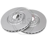 2x Original A. B. S. Disco de Freno 17594 para Alfa Romeo Jeep