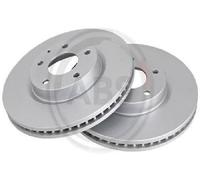 2X Original A.B.S. Disco De Freno 18216 Para Mazda