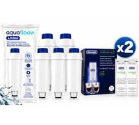 2x Original Delonghi mini EcoDecalk, 5x Filtro de agua reemplaza Delonghi DLS...