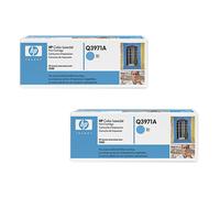 2x Original HP Tóner Q3971A 123A para Color Laserjet 2550 2550L 2550LN 2550N