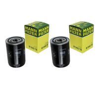 2X Original MANN-FILTER Filtro De Aceite Para Hidráulica De Trabajo W 940/18