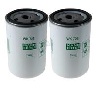 2x Original MANN-FILTER Filtro de Combustible Wk 723 (10) Fuel Filtro