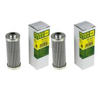 2X Original MANN-FILTER Filtro Para Trabajo Hidráulico HD 45/3 Aceite