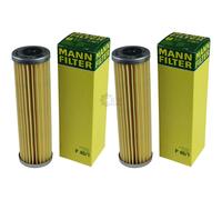 2x Original Mann Filtro de Combustible P 46/1 Fuel Filtro