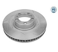 2X Original MEYLE Disco De Freno 483 521 0012/PD Para Porsche