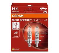 2x OSRAM H1 Lámpara faro de carretera 12V 55W P14.5s Luz Alta 64150NBS-2HB