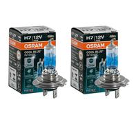 2x OSRAM H7 COOL BLUE INTENSE 5000K 1500lm 64210CBN 55W +100% 12V