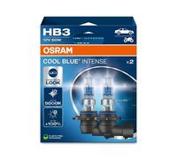 2x OSRAM HB3 Lámpara faro de carretera 12V 60W P20d Luz Alta 9005CBN-2HB