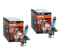 2x OSRAM NIGHT BREAKER UNLIMITED +110% Más Luz H4 Bombilla Halógena