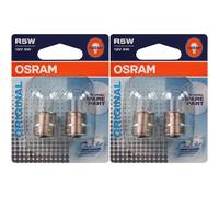 OSRAM Lámpara R5W ORIGINAL halógena para HYUNDAI: Sonata, Pony, Excel, Scoupe, Trajet, XG, Lantra & VOLKSWAGEN: Sharan, Polo, LT, Golf (Ref: 5007-02B)