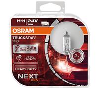 2x OSRAM TRUCKSTAR PRO H11 Lámpara faro de carretera 24V 70W PGJ19-2 Luz Alta