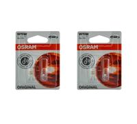 OSRAM 2825-02B Lámpara W2,1x9,5d 12V 5W W5W, blanco, Double Blister