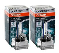 2X OSRAM Xenarc COOL BLUE INTENSE D3S Xenón Bombilla 6200 K 3200 lm