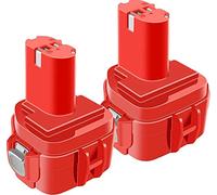 2X PA12 4.0Ah batería de Repuesto Herramienta batería de Repuesto para Makita 12V batería NI-Mh 1220 1222 1233 1234 1235 1235B 1222 1235F Herramienta eléctrica inalámbrica