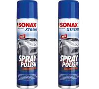 2X Pack Sonax Xtreme Spray-Polish Espuma Limpiador Detallador Spray-Polish