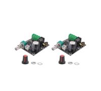 2X Pam8610 Dual Canal 12V Tablero de Amplificador Estereo de Audio Digital Puro Hd Clase D 15W x 2 Modulo