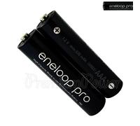 2X Panasonic ENELOOP PRO Pilas AAA 930mAh Recargable HR03 Alta NI-MH Accu