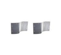 2X Panel de Luces LED Flexibles de 490 X 245 mm, 242 LED y 28 W, para Encimeras de Mármol de Cocina, Iluminación Publicitaria.