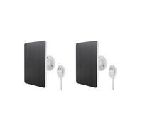 2X Panel Solar con Cable de Carga Cargador de Panel Solar Monocristalino para Arlo Ultra/Ultra 2/Pro 3/Pro 4/Pro 3