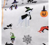2X Paños De Cocina Halloween Kracht Paños De Media Lino Perros Arañas Gatos