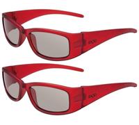 2x Paquete EX3D Niños 3D Gafas Pasivo Polarizadas para 3D-TV Cine Beamer Reald