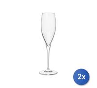 2x Paquetes 6 Copas De Vidrio Premium 3 Champagne 25 Transparentes Bormioli