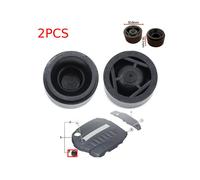 2x Para BMW Serie 1 2 3 4 5 6 7 X1 X3 X4 X5 X6 Montaje de goma de la cubierta del motor Casquillo de