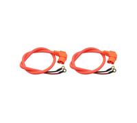 2X para Citycoco Cable Conector del Adaptador de Corriente, Toma de Carga, Cable Acodado Alargado para Piezas de Scooter Eléctrico Citycoco, A