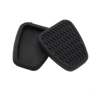 2x para cubiertas de Pedal de Freno y Embrague para Transmisión Manual - Tapones de Goma Texturizados 4.7x5.8cm Coche