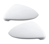2X para Golf 7 MK7 2014 2015 2016 17 2018 Tapa de espejo retrovisor lateral delantero blanco 5G0857538E