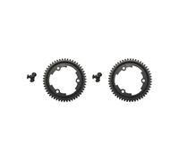 2X para Hot Racing Harden Steel 50T 1Mod Main Spur Gear para RC Coche 1/5 X-Maxx 1/7 XO-1 1/10 E-Revo VXL New MAXX A