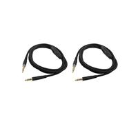 2X para -HyperX Cloud Alpha/-HyperX Cloud Core Flight Cable para Auriculares con Control de Volumen Control de Sonido Cable para Auriculares