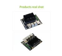 2X para Jetson 4GB Developer Kit AI Placa de Desarrollo de Inteligencia Artificial con Aprendizaje de Robot de Programación de Disipador de Calor