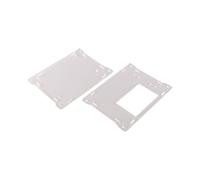 2X para Jetson B01 A02 2GB Placa de Desarrollo de Carcasa Acrílica Carcasa Protectora Universal con Ventilador de Refrigeración