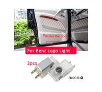 2X para Mercedes Benz E W210 W639 Sprinter VIANO VITO amg Led puerta de coche Logo Proyector láser luz estilo