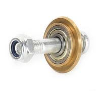 2x para rueda Corte 22mm con Cojinete, Recambio Cortador Azulejos(2PCS) | Para Porcelana para dura, para marcado para suave, Uso para en Máquina Manual, Metal , 2 Unidades