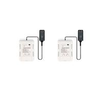 2X para Tuya Zigbee con Sensor de Temperatura y Humedad 16A 3000W Termostato para Alexa Home Yandex Alice