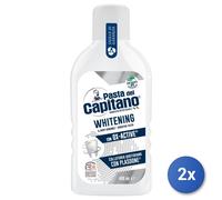 2X Pasta Capitano Colutorio 400 Ml. Ox-Active Blanqueador