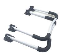 2x Patas de Mesa Plegables,Patas de Mesa para PortáTil,Patas de Mesa de Desayuno,Patas de Mesa Plegable para Cama,Patas de Muebles de Metal Europeo/Como se muestra / 28x32x36cm