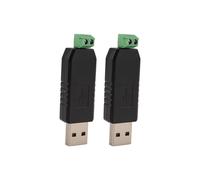 2x PC USB to RS485 -485 interface converter Serial adapter + PLC