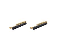 2X PCI-E Express 8X to 16X Extender Converter Riser Card Adapter Male to Female Extension